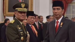 Gatot Nurmantyo dan Jokowi