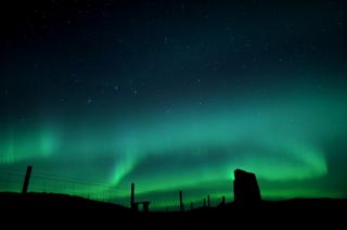 Shetland aurora