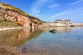 Cove Bay near Aberdeen