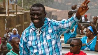 Кандидат от оппозиции Уганды Kizza Besigye