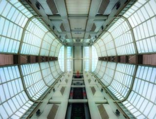 An empty atrium