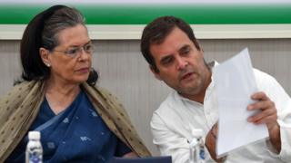सोनिया गांधी, राहुल गांधी