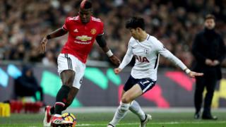 Paul Pogba, dont la performance contre Tottenham n'a pas été satisfaisante mercredi a été remplacé.