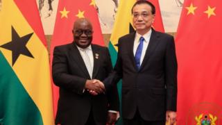 China sign 8 agreement to improve Ghana economy.