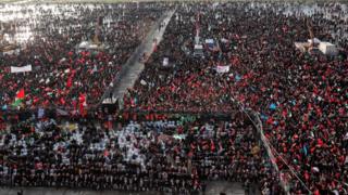 Manifestantes