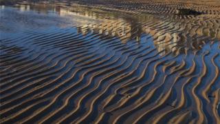 Beach at Elie in Fife