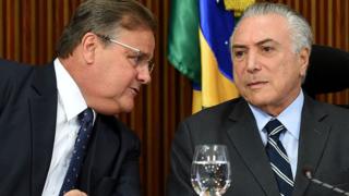 Geddel Vieira Lima e Michel Temer
