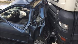 The crash