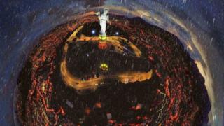 Virgen de El Panecillo 360, vista desde un dron.