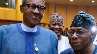 Aarẹ Buhari ati Oloye Ọbasanjọ ipade ajọ isọkan awọn orilẹede Afrika, AU