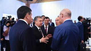 Мирзиёев, Назарбоев