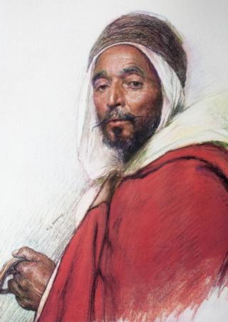 Algerian horseman Mohamed Osman