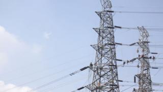 Pemasangan fasilitas proyek pembangkit listrik 35.000 megawatt di Jakarta