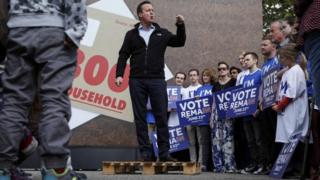 David Cameron at a Remain campaign event in his Witney constituency