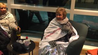 Travellers stranded at Glasgow airport