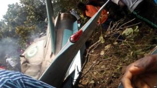 Military jet accident