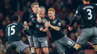 Southamton yakuyemwo Arsenal ku bitego 2-1