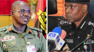 Tukur Buratai ati Muhammed Adamu