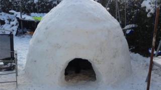 finished igloo