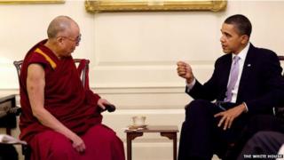 Dalai Lama and Barack Obama