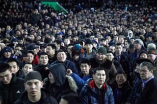 Митинг в концертном зале "Триумф"