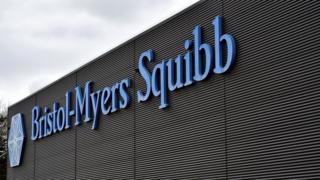 Bristol Myers Squibb's pharmaceutical plant of French group UPSA (Union de pharmacologie scientifique appliquee) is pictured in Agen, southwestern France, on March 29, 2018