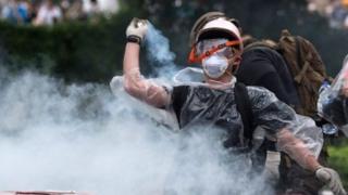 Protestas en Hong Kong contra la extradición
