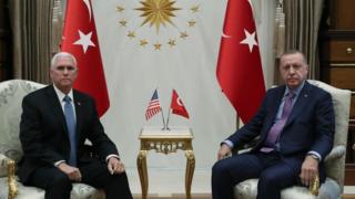 اردوغان وبنس