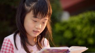 Girl reading