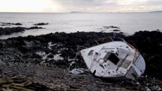 The boat in Orkney