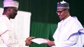 Shugaban INEC da Buhari