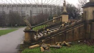 Park vandalism