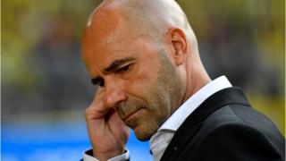 Peter Bosz, bayan da ya shafe wata bakwai yana jan ragamar kungiyar,