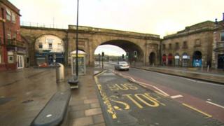 Scene in Sheffield