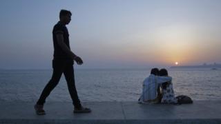 Mumbai couple - file picture