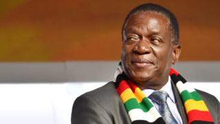 Umukuru w'igihugu ca Zimbabwe, Emmerson Mnangagwa