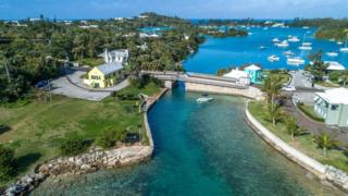 El puente Somerset en las Bermudas