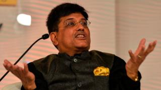 केंद्रीय रेलवे मंत्री पीयूष गोयल