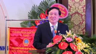 Ông Nguyễn Hòa Bình hiện là Chánh án TAND tối cao ở Việt Nam