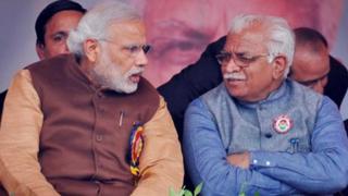 खट्टर और मोदी