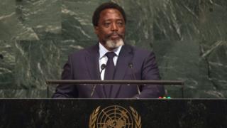 Le président Congolais Joseph Kabila lors de la 72ème session des Nations unies