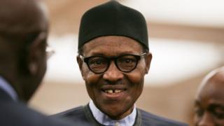 Le president Buhari