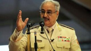 Janaraal Haftar wuxuu ku dhawaaqay dagaal dib loogu qabsanayo magaalo ku taalla bariga Liibiya