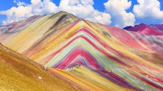 Montanha de Vinicunca, no Peru
