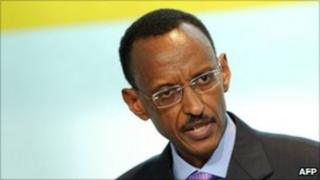 Rais wa Rwanda Paul Kagame