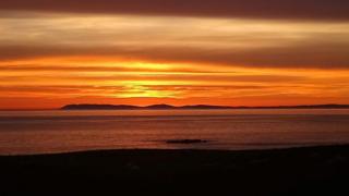 Sunset at Corsewall lighthouse
