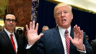 Donald Trump en la Casa Blanca
