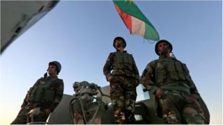 Baadhi ya wanajeshi wa Iraq mjini Mosul