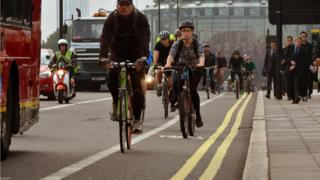 London, sepeda,