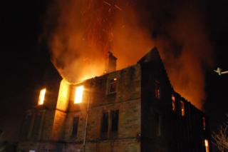 Hartwood Hospital fire